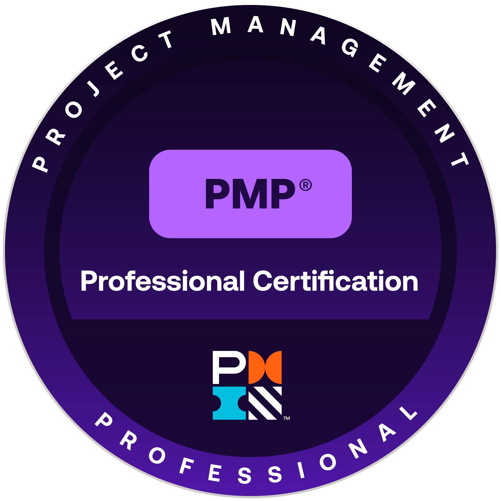 PMI Project Management Professional (PMP) certification badge